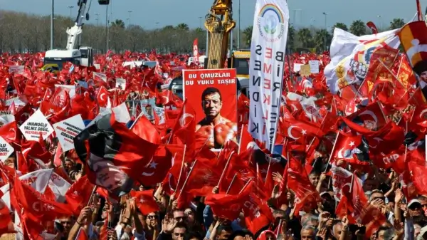 Istanbul Mayor Ekrem İmamoğlu Confronts 142 Counts in Extensive Corruption Crackdown 2025 03 29T124253Z 187111980 RC20NDADO9WX RTRMADP 3 TURKEY OPPOSITION MAYOR PROTESTS 1743266680