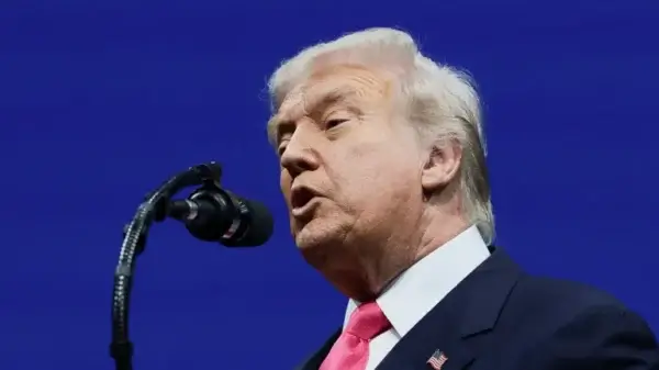 Trump warns Democratic lawmakers face sedition charges, even capital punishment 2025 11 19T174843Z 1679706651 RC2TZHAZD5SL RTRMADP 3 USA SAUDI FORUM 1763658366