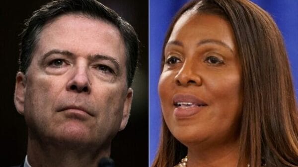 Federal Judge Tosses Criminal Charges Against Prominent Trump Opponents Over Flawed Prosecutor Appointment AFP 20251124 862M2KE v1 HighRes ComboUsPoliticsJusticeComeyJames e1764051091421 640x400 1