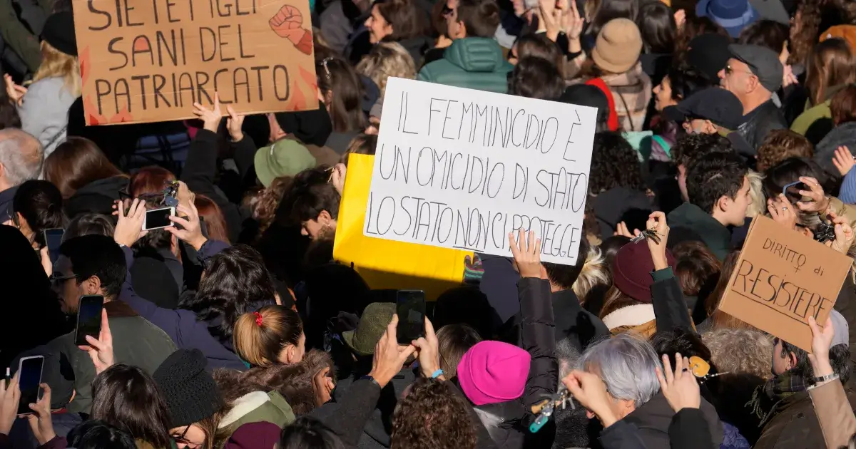 Italy Makes “Femicide” a Distinct Crime — Life Sentence for Gender-Based Killings AP23354583740518 1764125496