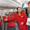 Kansas Man Arrested After Mid-Air Assault on Flight Attendant, Flight Diverted Austrian Airlines flight attendant and passenger