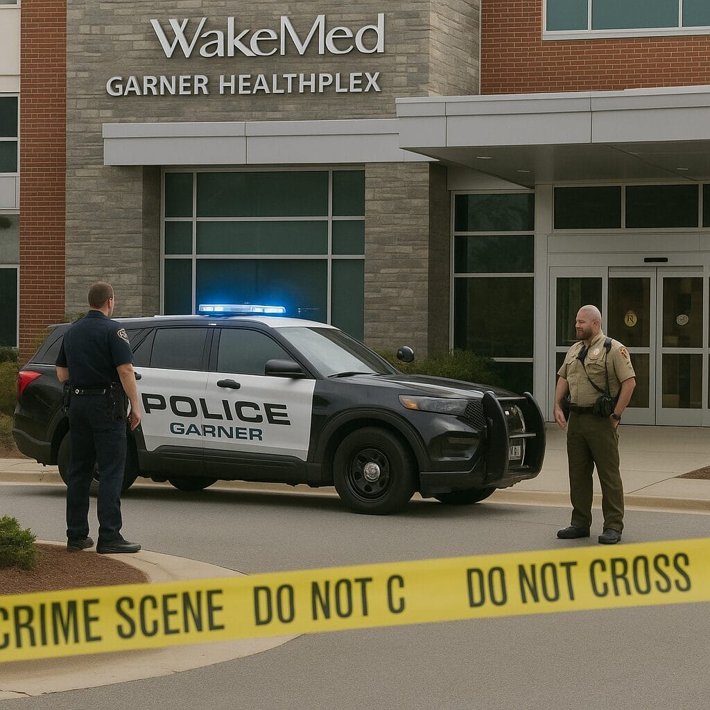 North Carolina Campus Officer Fatally Shot in Hospital Lobby; Suspect Arrested ChatGPT Image Nov 10 2025 05 11 49 PM
