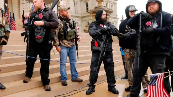 Federal Grand Jury Indicts Three Michigan Men for Plotting Terrorist Attack and Supplying Firearms to ISIS Michigan Militia Terror Plot 2020 01