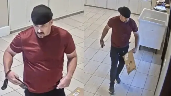 “California Police Seek Man Who ‘Looks Like’ Pop Star While Stealing Packages” Suspect who looks like a Backstreet Boy wanted for package theft in Irvine jpg