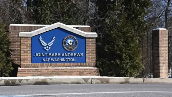 joint base andrews suspicious package delivered