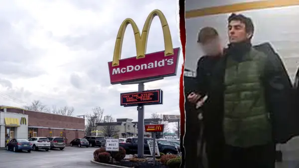 Body-cam Footage Reveals Arrest of Luigi Mangione at McDonald’s as Defense Disputes Evidence Handling mangione mcdonalds split