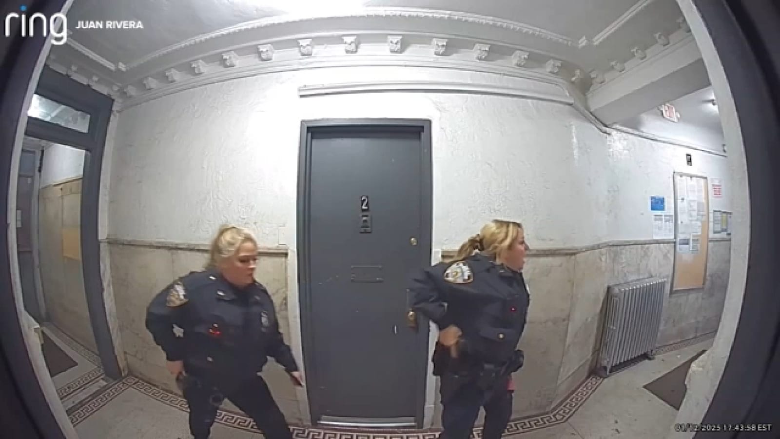 NYPD Officer Fatally Shoots Box Cutter Suspect in Queens Hallway Standoff 15797560 011325 wabc bx police shooting ring img