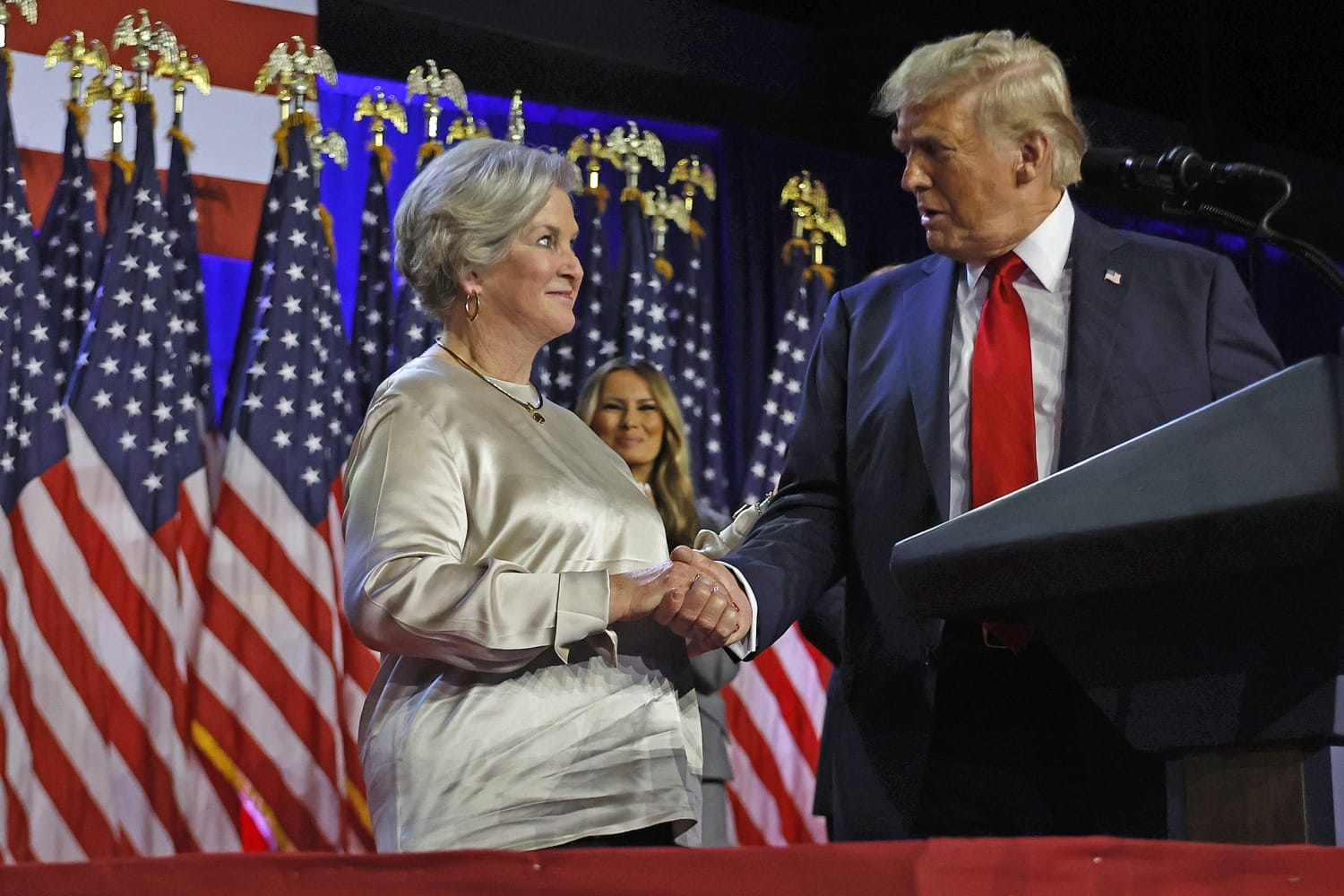 White House Strategist Fires Back at Criticism Over Candid Profile, Says Interview Was Mischaracterized 241107 Susie Wiles Trump aa 1029a f29634