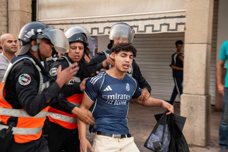 Morocco Sees Wave of Youth Protests as Police Crack Down With Mass Arrests 250929 morroco 2 rs e64423
