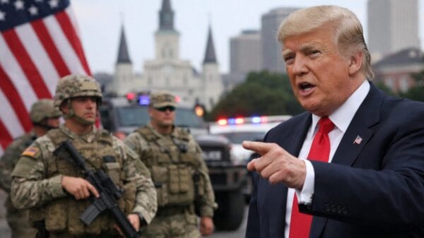 Trump Administration Sends 350 National Guard Troops to New Orleans to Aid Federal Security Efforts ChatGPT Image Dec 25 2025 01 34 46 AM