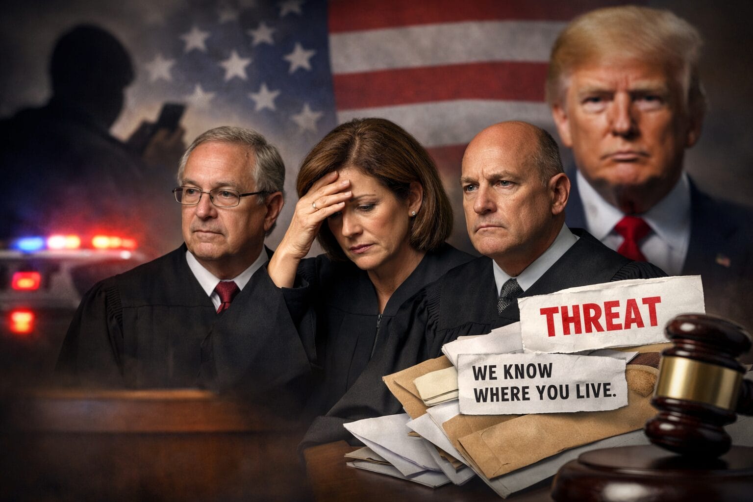 Federal Judges Say Harassment After Rulings Against Trump Has Impacted Their Lives ChatGPT Image Dec 25 2025 12 09 33 AM