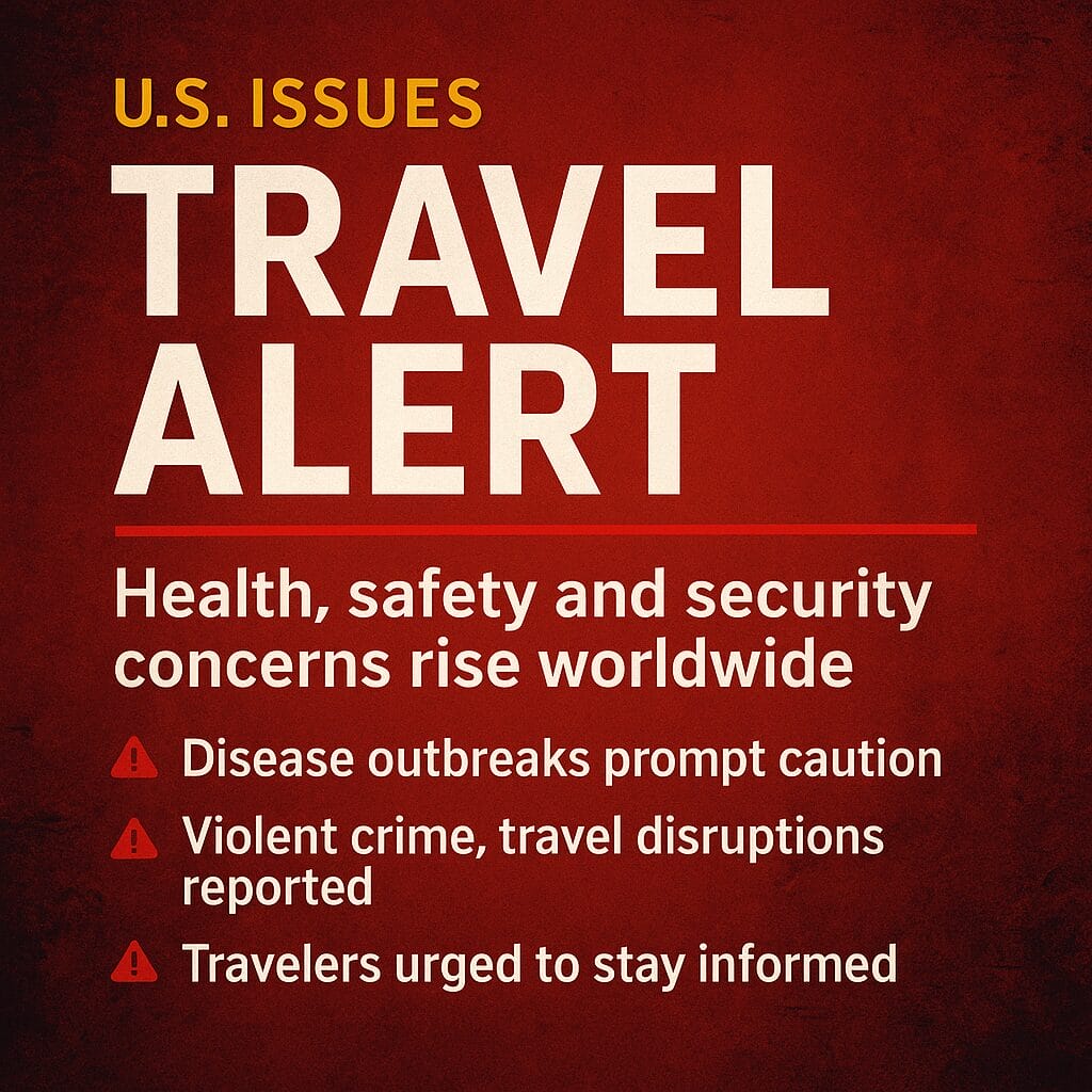 Travel Alert: Health, Safety and Security Concerns Rise Worldwide ChatGPT Image Dec 7 2025 05 28 59 PM