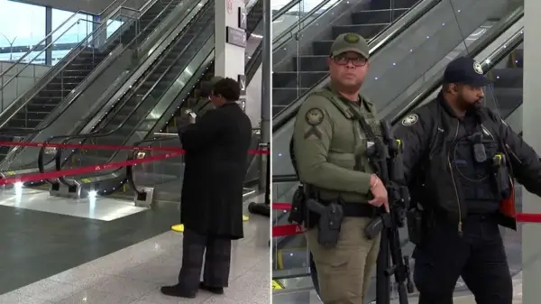 Man Opens Fire on Himself at Atlanta Airport Terminal, Hospitalized and Facing Charges airport atlanta security