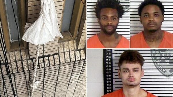 Massive Manhunt Launched After Three Inmates Escape Louisiana Jail Through Crumbling Wall converted image