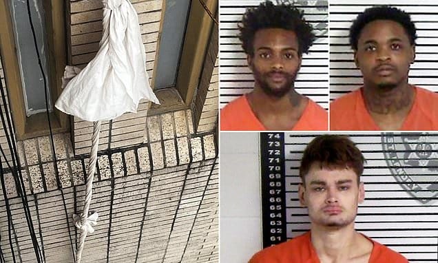 Massive Manhunt Launched After Three Inmates Escape Louisiana Jail Through Crumbling Wall converted image