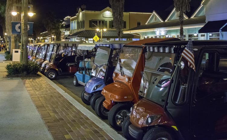 Former NYC Restaurateur Charged With DUI After Florida Golf Cart Crash That Killed His Wife golf carts take to the streets mainimage 1589
