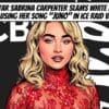 Pop Star Sabrina Carpenter Slams White House for Using Her Song “Juno” in ICE Raid Video image 7