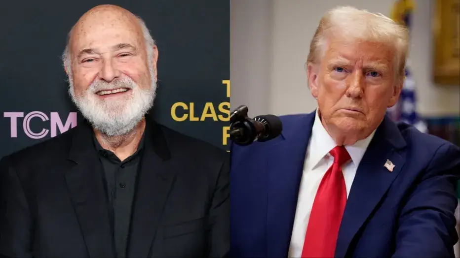 Trump’s Controversial Reaction to Hollywood Director’s Killing Sparks Outrage Amid Murder Investigation rob reiner donald trump getty