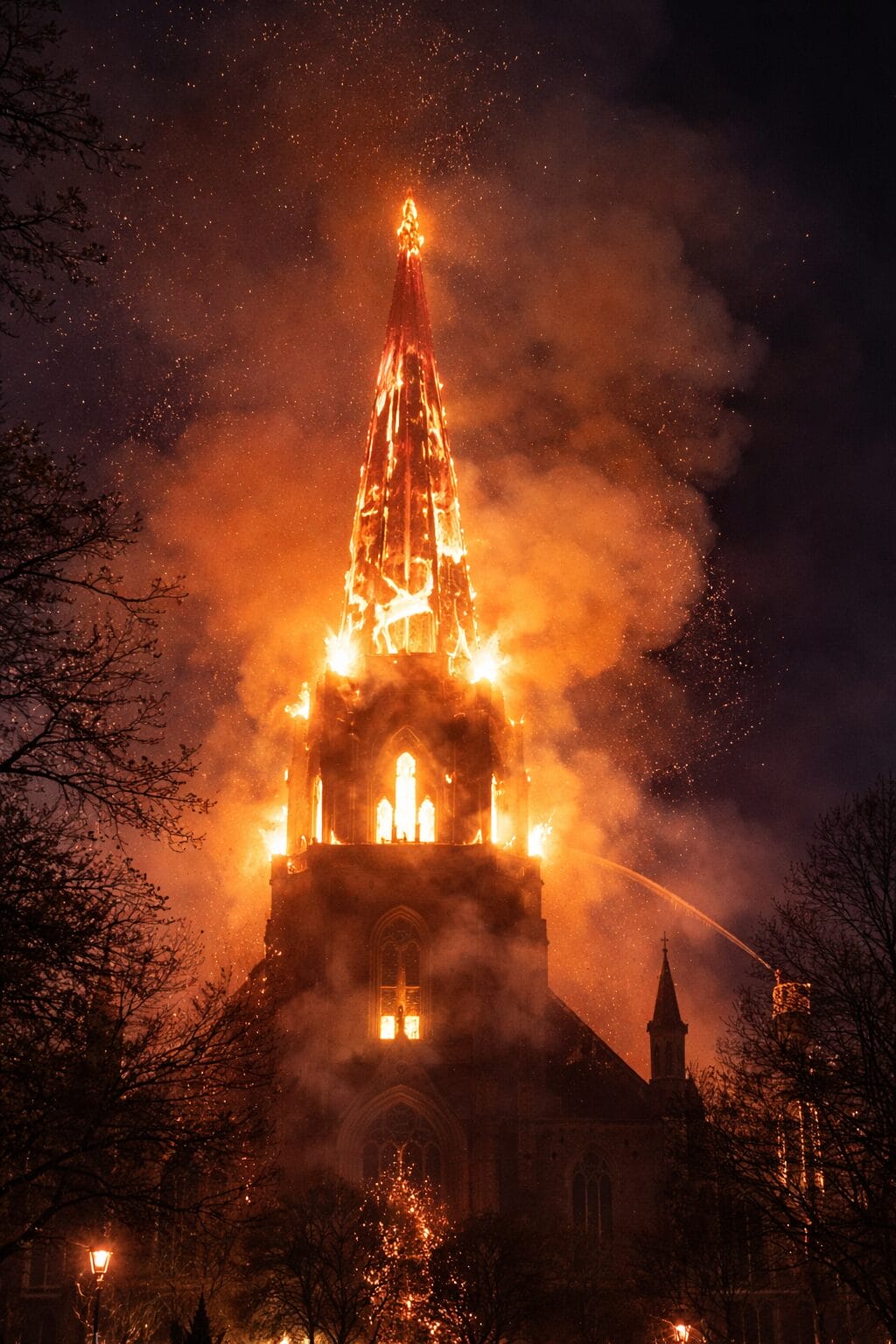 Historic Amsterdam Church Destroyed in Devastating New Year Blaze Amid Holiday Chaos ChatGPT Image Jan 2 2026 12 03 43 AM